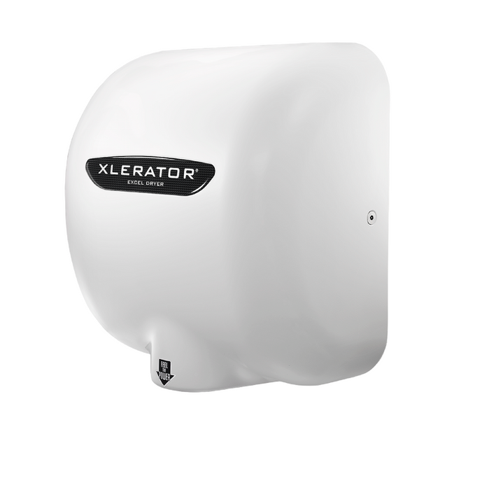 XL-BWH, XLERATOR with HEPA FILTER Excel Dryer White BMC (Reinforced Polymer)-Our Hand Dryer Manufacturers-Excel-XL-BWH, 110-120 Volt-Allied Hand Dryer