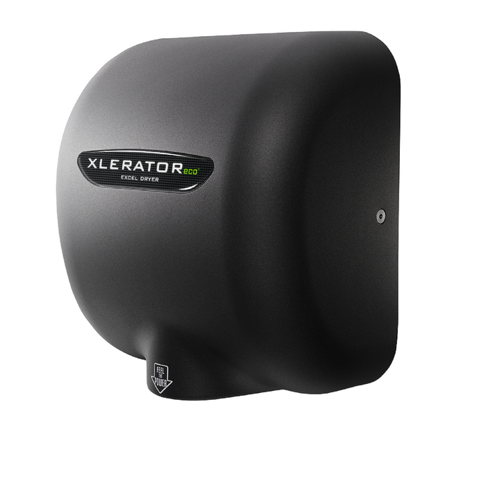 XL-GRH-ECO, XLERATOReco with HEPA FILTER Excel Dryer (No Heat) Graphite Epoxy on Zinc Alloy-Our Hand Dryer Manufacturers-Excel-XL-GRH-ECO, 110-120 Volt-Allied Hand Dryer