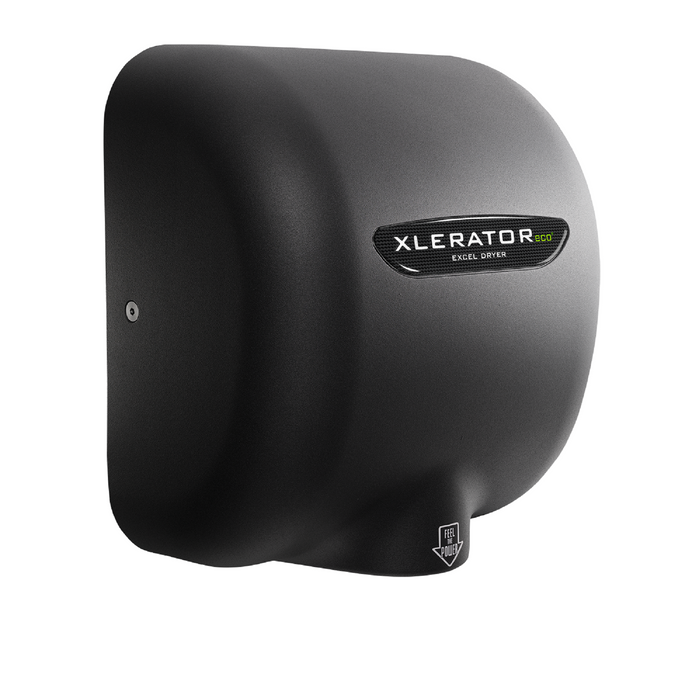 XL-GRH-ECO, XLERATOReco with HEPA FILTER Excel Dryer (No Heat) Graphite Epoxy on Zinc Alloy-Our Hand Dryer Manufacturers-Excel-XL-GRH-ECO, 110-120 Volt-Allied Hand Dryer