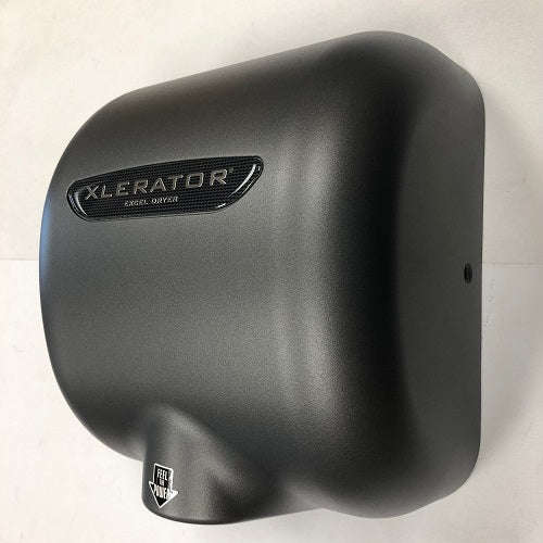 Excel XL-GRV XLerator REPLACEMENT COVER - TEXTURED GRAPHITE EPOXY on ZINC ALLOY (Part Ref. XL 1 / Stock# 1066)-Hand Dryer Parts-Excel-Allied Hand Dryer