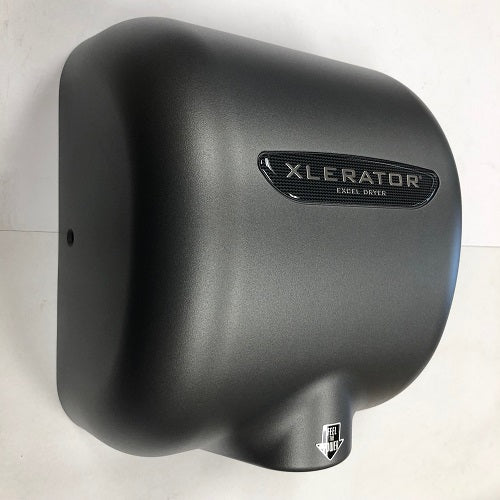 Excel XL-GRV XLerator REPLACEMENT COVER - TEXTURED GRAPHITE EPOXY on ZINC ALLOY (Part Ref. XL 1 / Stock# 1066)-Hand Dryer Parts-Excel-Allied Hand Dryer
