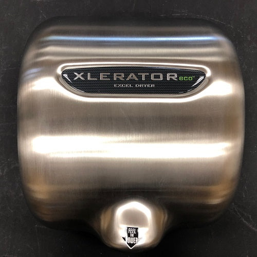 Excel XL-SB-ECO XLERATOReco REPLACEMENT COVER - BRUSHED STAINLESS STEEL (Part Ref. XL 1 / Stock# 1068)-Hand Dryer Parts-Excel-Allied Hand Dryer