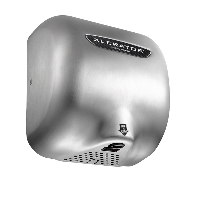 XL-SB-M 110V/120V, MOBILE HYGIENE STATION by Excel Dryer XL-SB Brushed Stainless Steel XLERATOR with HEPA Filter-Our Hand Dryer Manufacturers-Excel-Allied Hand Dryer