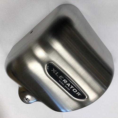 Excel XL-SB XLerator REPLACEMENT COVER - BRUSHED STAINLESS STEEL (Part Ref. XL 1 / Stock# 1068)-Hand Dryer Parts-Excel-Allied Hand Dryer