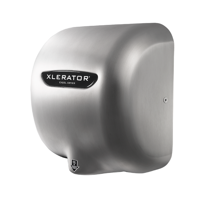 XL-SB, XLERATOR Excel Dryer Brushed Stainless Steel-Our Hand Dryer Manufacturers-Excel-110-120 Volt-Allied Hand Dryer