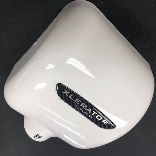 Excel XL-WV XLerator REPLACEMENT COVER - WHITE EPOXY on ZINC ALLOY (Part Ref. XL 1 / Stock# 1064)-Hand Dryer Parts-Excel-Allied Hand Dryer