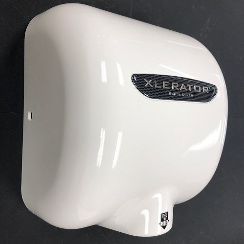 Excel XL-W XLerator REPLACEMENT COVER - WHITE EPOXY on ZINC ALLOY (Part Ref. XL 1 / Stock# 1064)-Hand Dryer Parts-Excel-Allied Hand Dryer