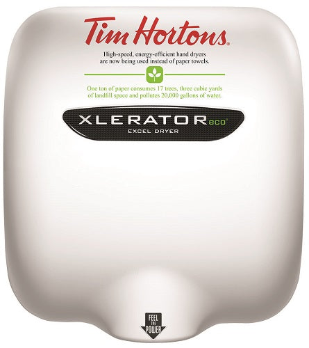 XL-SI-ECO, XLERATOReco Excel Dryer (No Heat) - Custom Image Covers on Zinc Alloy - Personalize It!-Our Hand Dryer Manufacturers-Excel-110-120 Volt-Allied Hand Dryer