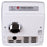 XRA52-Q974, World Dryer Recessed Automatic Cast Iron White Hand Dryer (115V - 15 Amp)-Our Hand Dryer Manufacturers-World Dryer-110/120 volt - 15 amp hard wired-Allied Hand Dryer