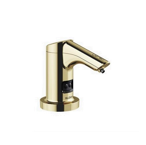 Sloan® ESD-420 Deck-Mounted Automatic Foam Soap Dispenser (Battery-Powered/Optional AC-Powered) with Soap - Available in Five Finishes