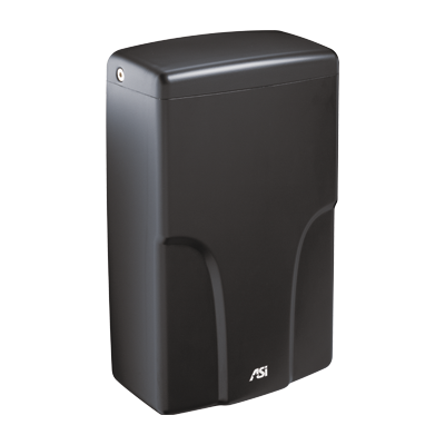 ASI® 0196-1-41 TURBO-Pro™ Hand Dryer - Black Steel Cover High