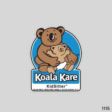 1115 - BACK LABEL for KB866, KB877, KB888, KB966 & KB977 KIDSITTER® High Chair / Infant Seat Cradle