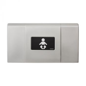FOUNDATIONS® 200-EH-04 ULTRA Surface-Mounted, Horizontal-Folding Baby Changing Station (Metallic &