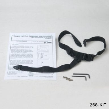 268-KIT - WAIST STRAP KIT for DESIGNER, DINNER, KIDSITTER, & ECO High Chairs
