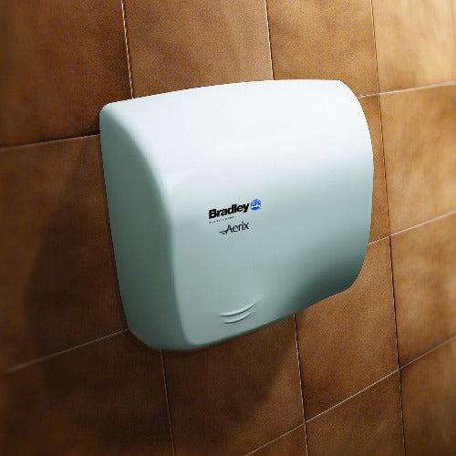 Bradley Aerix 2902-2873 Steel White Epoxy Hand Dryer