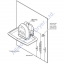 Koala Kare® KB300-05 - Surface Horizontal White Granite Baby Changing Station (Newest Generation)