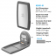 Koala Kare® KB301-01SS - Surface Vertical Grey Baby Changing Station with Stainless Steel Veneer (N