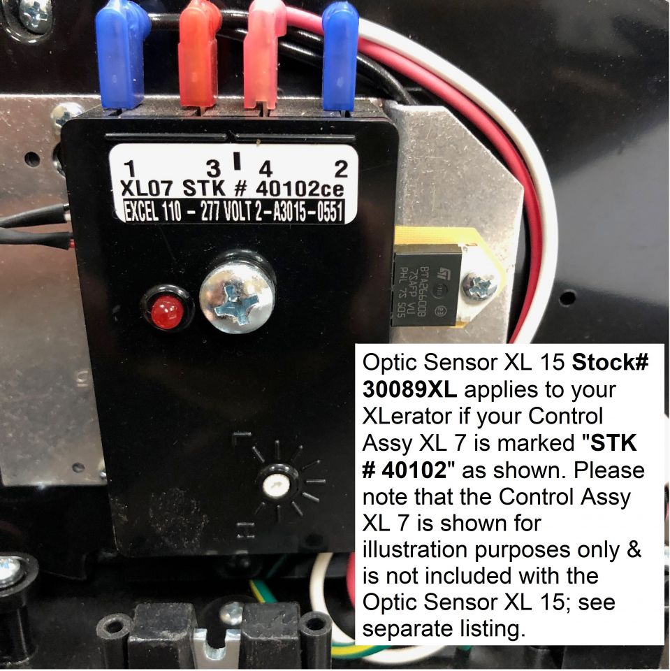XL-SB XLerator REPLACEMENT OPTIC SENSOR, Part. XL 15 / Stock# 30089XL