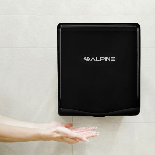 ALPINE 405-10-BLA Willow ADA Compliant High-Speed Hand Dryer