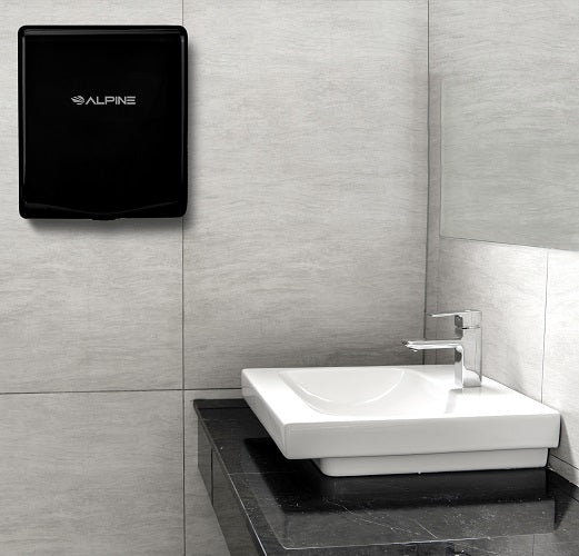 ALPINE 405-10-BLA Willow ADA Compliant High-Speed Hand Dryer