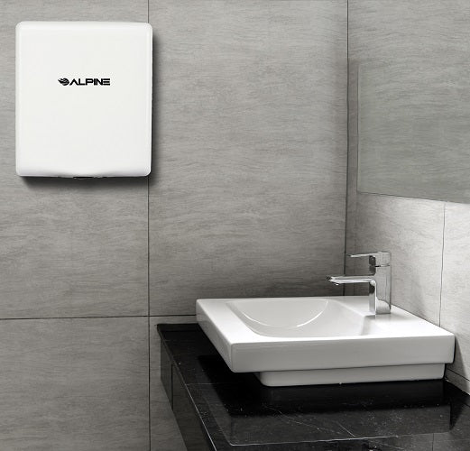 Alpine 405-10-WHI Hemlock Commercial Hand Dryer | Allied Hand Dryers