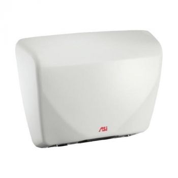 ASI® 0185-00 Profile™ Hand Dryer - White Steel Cover Automatic Surface-Mounted ADA Compliant Univ