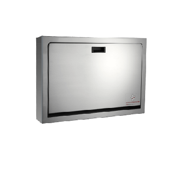 ASI 9013-9 BABY CHANGING STATION – HORIZONTAL, STAINLESS STEEL, SURFACE MOUNTED