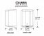 HD-615, COLUMBIA VORTEX (110V/120V) Stamped Steel White Porcelain High Speed Hand Dryer