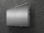 Saniflow® CP0016HCS-I-ASTM BabyMedi® Baby Changing Station - Satin Stainless Steel & White Horizon