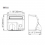 Saniflow® E85-UL PUSH-BUTTON Hand Dryer - Cast Iron Cover with White Porcelain Enamel Finish