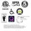 DYSON® Airblade™ 9kJ HU03 Hand Dryer - Stainless Steel Surface Mounted ADA-Compliant Hands-Under