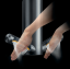 DYSON® Airblade™ 9kJ HU03 Hand Dryer - Stainless Steel Surface Mounted ADA-Compliant Hands-Under