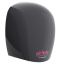 WORLD DRYER® J4-162A3 Airforce™ Hand Dryer - Black Epoxy on Aluminum Automatic Surface-Mounted (2