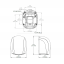WORLD Airforce J4-971 COVER ASSEMBLY COMPLETE (Part # 20-243-971JK)