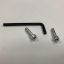 WORLD Airforce J-162 SECURITY COVER BOLT ALLEN WRENCH with COVER BOLTS (Set of 2 Bolts) COMBO (Part 