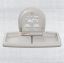 Koala Kare® KB300-05 - Surface Horizontal White Granite Baby Changing Station (Newest Generation)