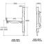 Koala Kare® KB3000-AHL - Adult / Special Needs Wall Mounted Adjustable Height Baby Changing Station