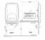 Koala Kare® KB311-SSRE-MBLK - Matte Black Recessed Vertical Stainless Steel Baby Changing Station (