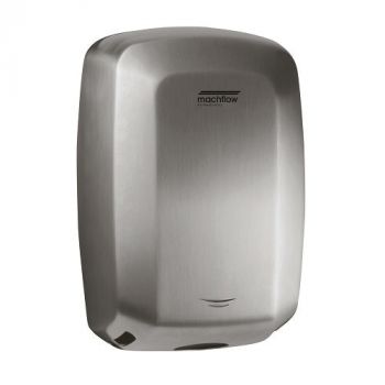 Saniflow® M09ACS MACHFLOW® Hand Dryer -  Stainless Steel with Satin (Brushed) Finish High-Speed Un