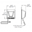 NOVA 0833 / Plug-In NOVA 1 (110V/120V) Automatic, ADA-Compliant Model MOTOR (Single Shaft Type) Part