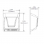 ASI 0160 PROFILE COMPACT (110V-240V) Automatic, ADA-Compliant Model MOTOR (Single Shaft Type) Part# 