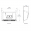 ASI 0180 PROFILE (110V-240V) Automatic, Dual-Blower Model FAN / BLOWER WHEEL / SQUIRREL CAGE (Part# 