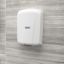 Sloan® Optima® Air EHD-701-PW Hand Dryer - Polished White Epoxy on Zinc Alloy Cover, High Speed, A