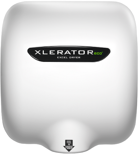 Excel XL-BWH-ECO XLERATOReco with HEPA FILTER White BMC Hand Dryer