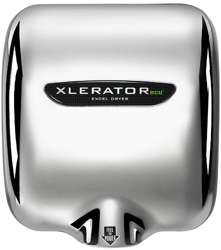 Excel Xlerator XL-C-ECO Hand Dryer in Bright Chrome | Allied Hand