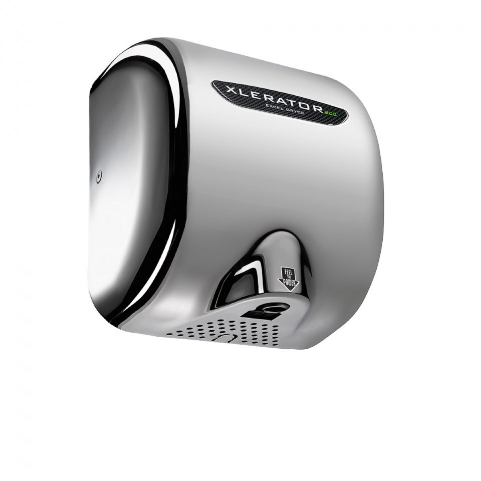 Excel Xlerator XL-C-ECO Hand Dryer in Bright Chrome | Allied Hand