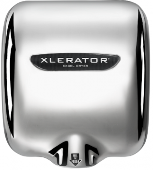 Excel Dryer XLERATOR® XL-C Hand Dryer - Polished Chrome High Speed Automatic Surface-Mounted