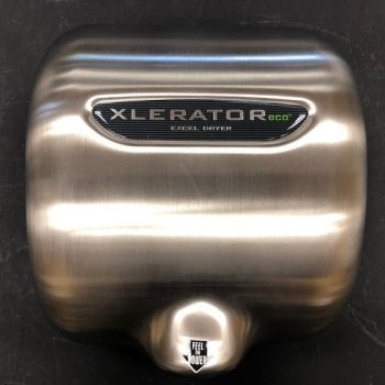 REPLACEMENT COVER (only) for Excel XL-SBV-ECO XLERATOR - BRUSHED STAINLESS STEEL (Part Ref. XL 1 / S