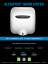 Excel Dryer XLERATOR® XL-W Hand Dryer - White Epoxy on Zinc Alloy High Speed Automatic Surface-Moun