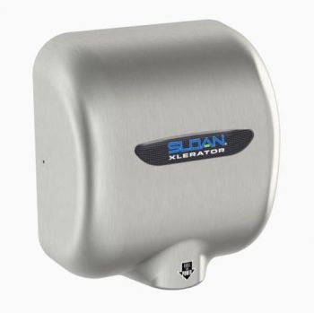 Sloan® XLERATOR® EHD-501-BN Hand Dryer - "Brushed Nickel" (Satin Stainless Steel) High Speed Autom